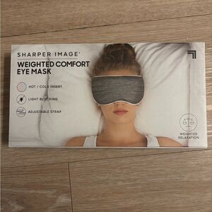 Sharper Image Gray Weighted Eye Mask